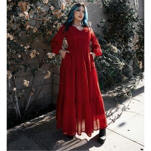 Lively Ghosts Red Dress